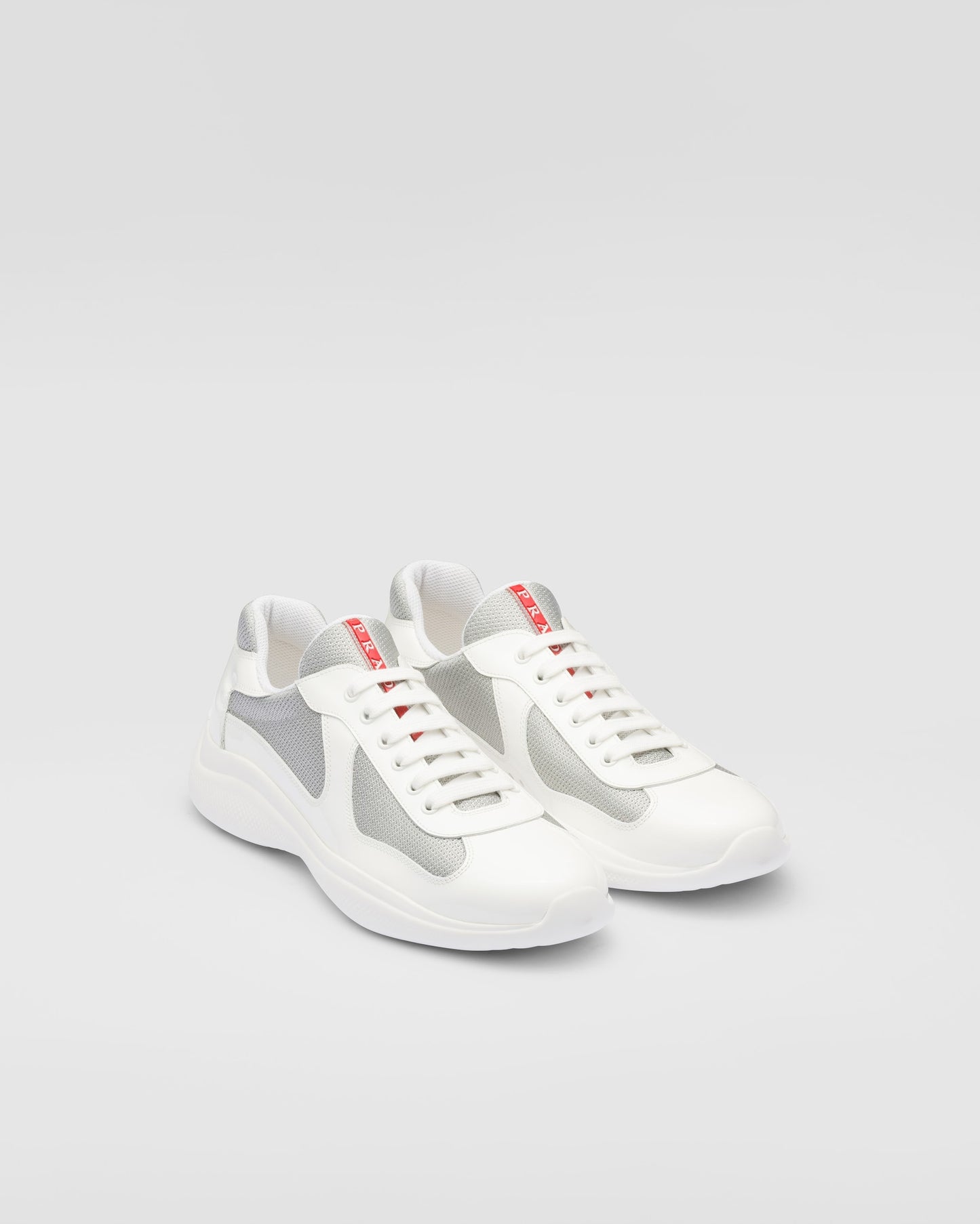 Prada America's Cup Soft rubber and bike fabric sneakers