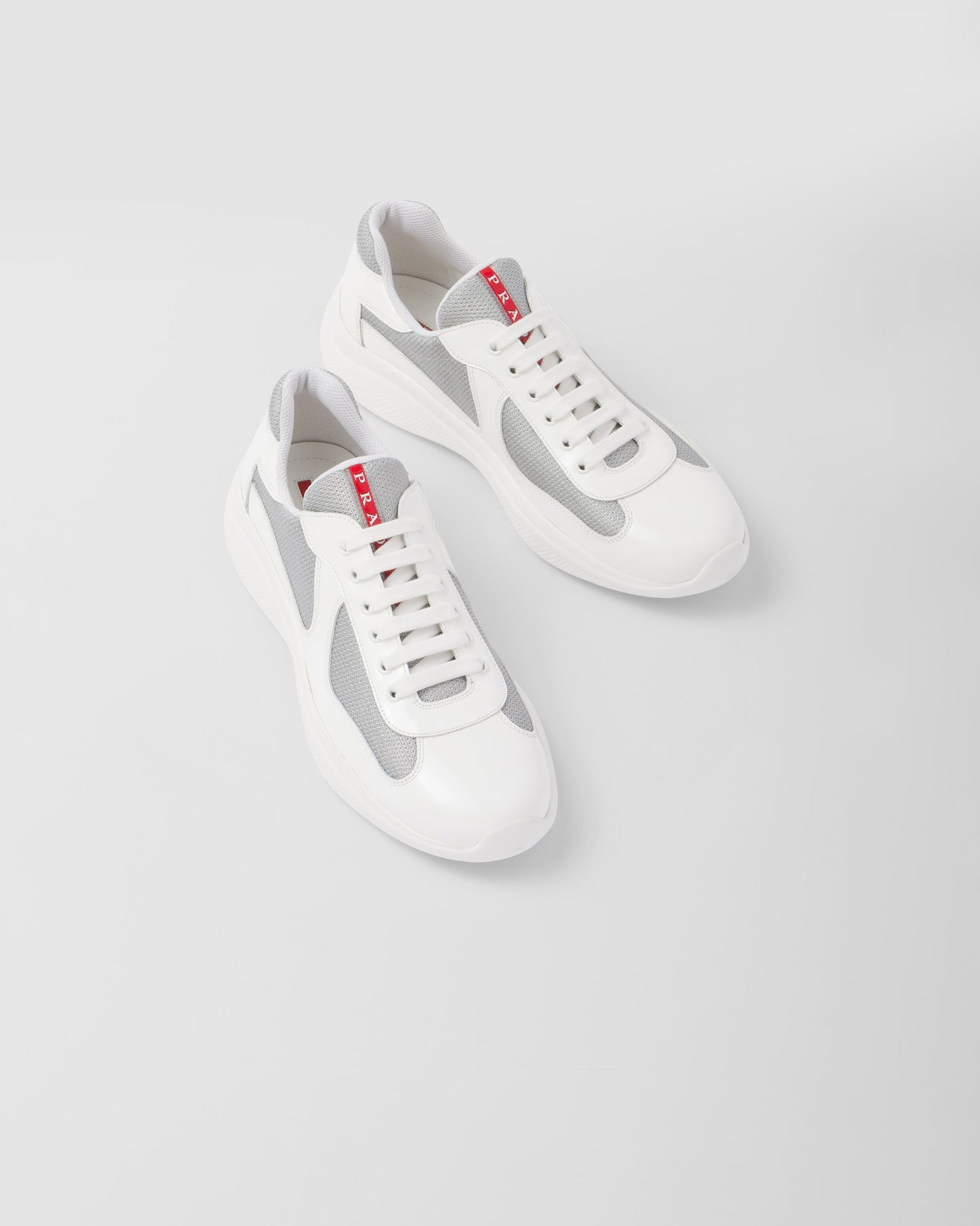 Prada America's Cup Soft rubber and bike fabric sneakers