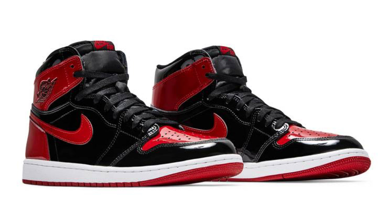 Air Jordan Patton Leather Bred 1's